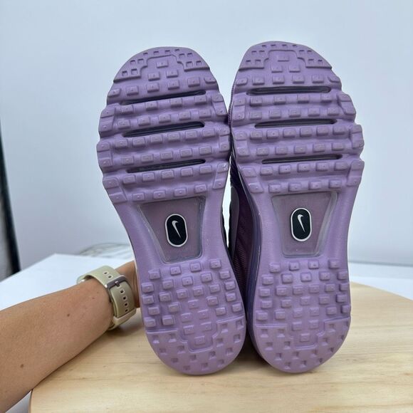 NEW NIKE Women's Air Max 2017 849560 555 Shoes Sneakers Plum Lavender US 6.5 - Picture 6 of 10